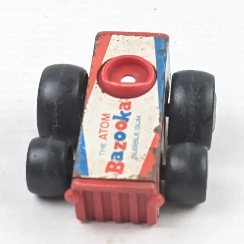 Vintage 1970s Buddy L Topps Bazooka The Atom Race Car Missing Driver
